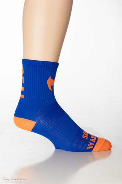WARRIOR REAL DEAL Men’s and Women’s Compression Cycling Socks